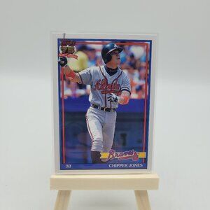2026 Topps Series 1 Chipper Jones #T91-13 Aniv Card Atlanta Braves NM
